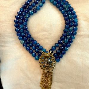 SOLD: Mint Sarah Cov large statement necklace. One of a kind!